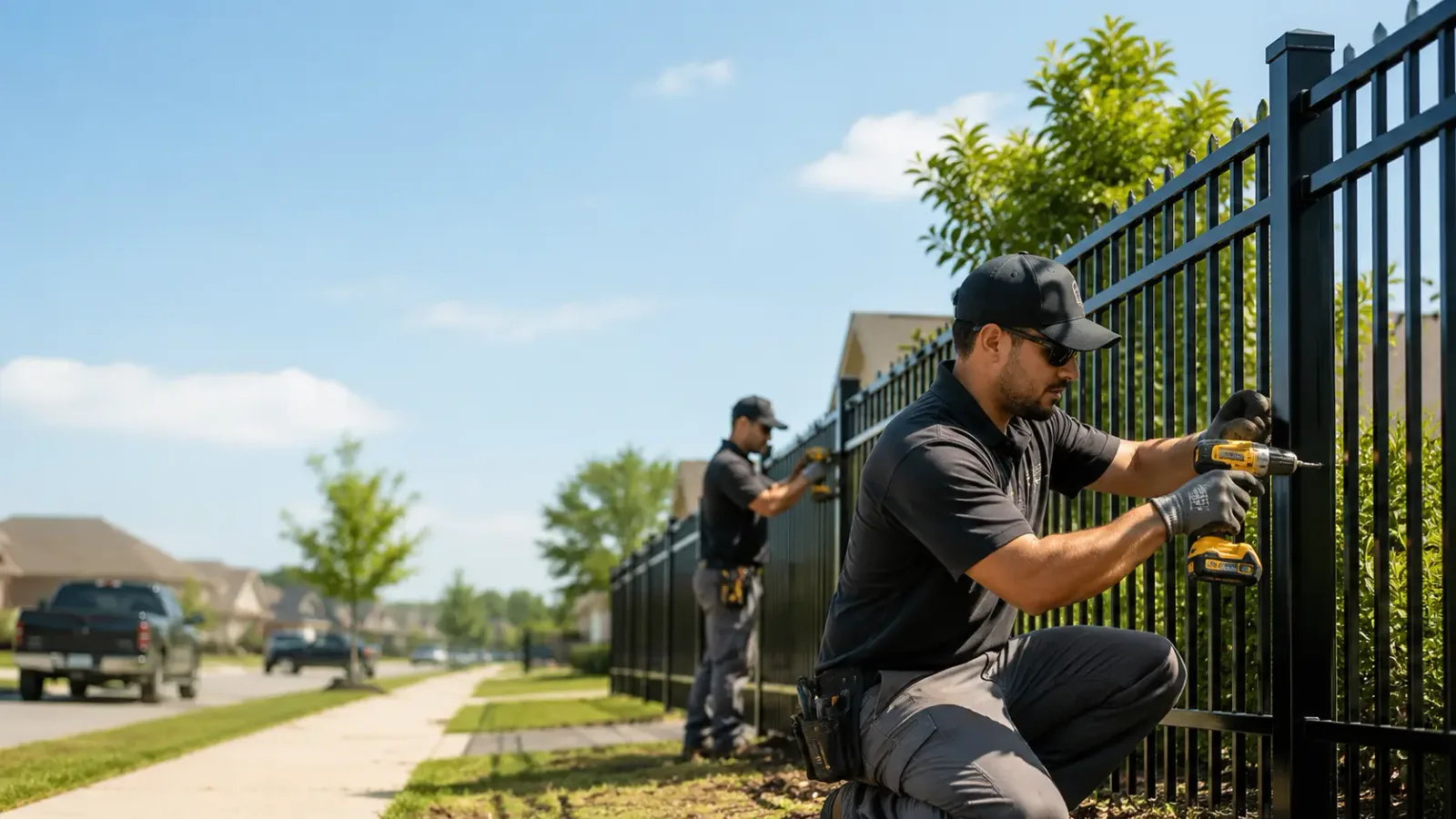 Metal Fence Installation in Continental, OH